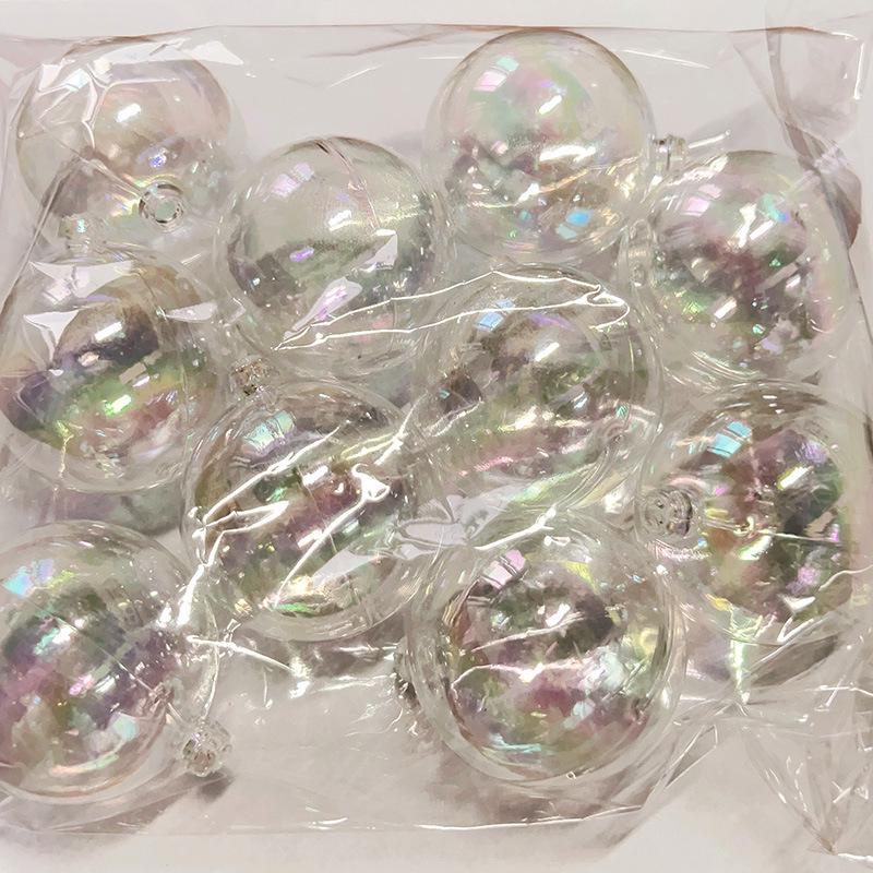 Gold, Silver, and Iridescent Ball Cake Toppers - Baking, Birthday, Dessert Decoration Set