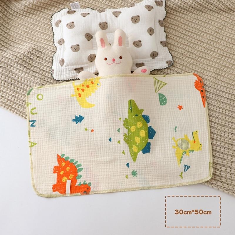 Soft & Quick Drying Baby Washcloth Absorbent Infant Gauze Towel Burp Cloth Perfect for Bath Time Feeding Diaper Changes