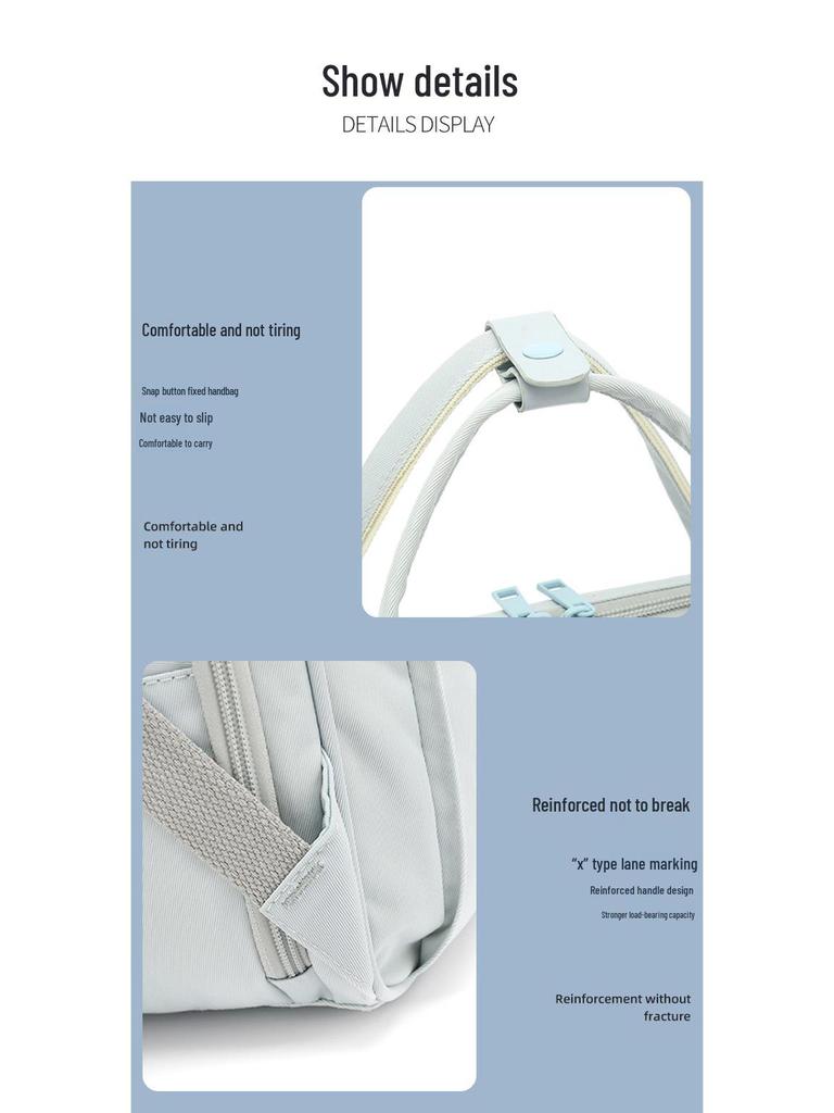 Multi-Functional Summer Mommy Bag: Stylish, Spacious, Perfect for Outings