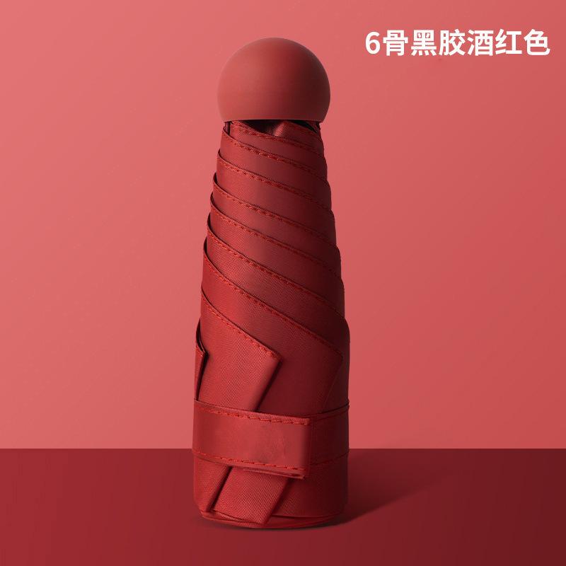 

Sun Umbrella Women S Ultra Light Mini Portable Sunscreen Umbrella 50% Umbrella 60% Flat Umbrella Card Uv Protection Parasol No zipper box