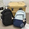 Schoolbag Backpack Junior high school students Large capacity campus leisure school bag Men's and women's outdoor simple sports travel backpack 