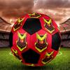 1PC ÖFK size 5 soccer ball PrahaIndoor Soccer Ball Colorful All Ages Machine Stitched PVC Competition Ready Durable High-Bounce