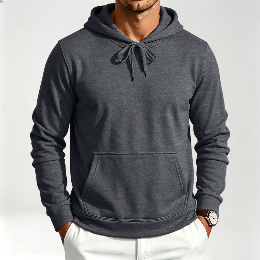 Herren Kapuzenpullover Langarm Lässiger Pullover Sweatshirt für den Alltag