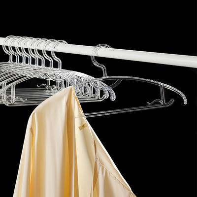 Transparenter Kleiderbügel für Haushaltshängekleidung Schulterecke Rutschfest Winterkleidung Mantelstütze