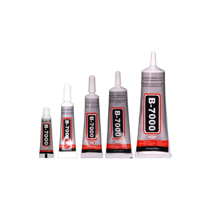 B7000 Mobile Phone Screen & Case Adhesive with Needle Applicator for Rhinestones & Jewelry.