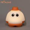 Capybara Night Light Rechargeable Mobile Smart Settings Timing Silicone Lamp Unique Bedside Decoration Pat Brightness Adjustment