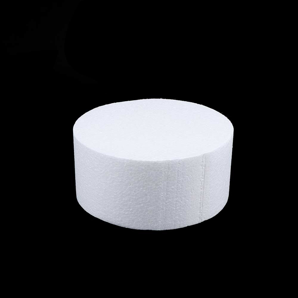 Round Styrofoam Foam Cake Dummy Modelling Sugarcraft Flower Wedding Decor
