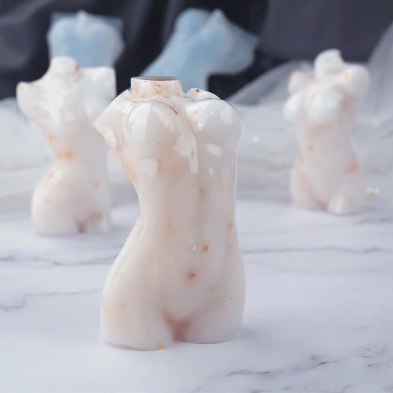 Art Sculpture Body Silicone Mold Resin Mold Soap Mold Wax Mold DIY Epoxy Resin Crafts Gifts
