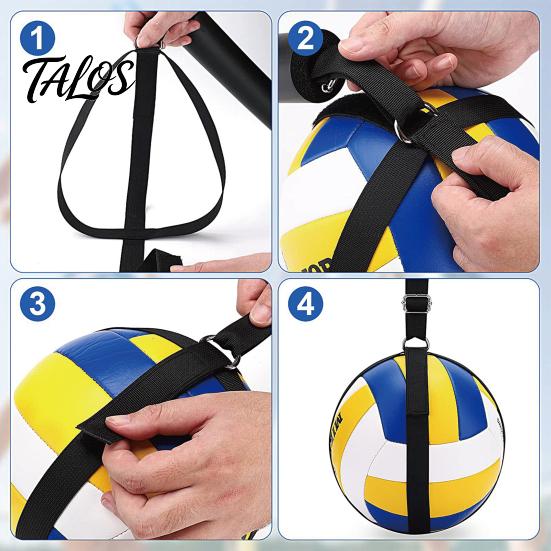 Volleyball Jump Training Aid Spike Trainer Adjustable Attack Practice Hanging Belt Jumping Arm Swing Spiking Power Solo Hitting Equipment Tool