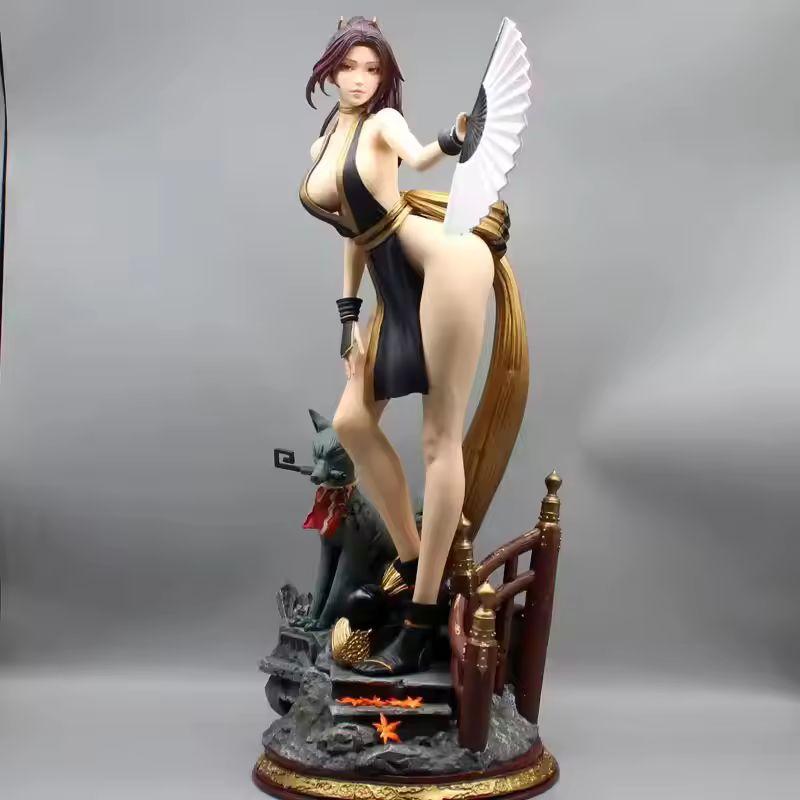 In Stock King Of Fighters 95 Series Mai Shiranui Figure Pretty Girl Statue Figurine Model Doll Collection Room Decoration Toys