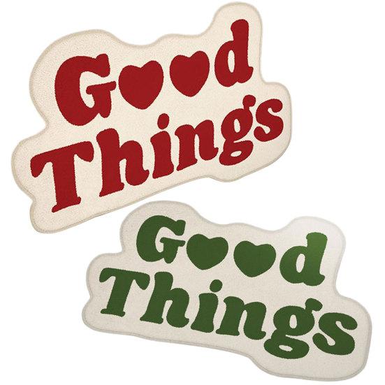 Floor Carpet Anti-fouling Decorative Damp-proof Practical Irregular Thickened Door Mat for Bedroom