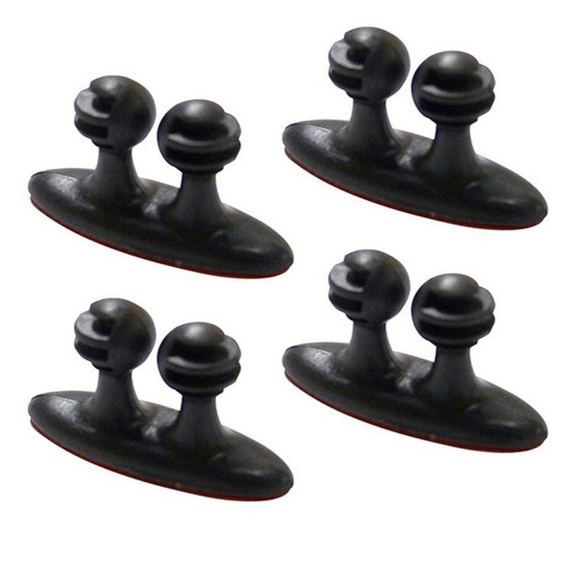 Klasik Araç Şarj Cihazı Hattı Toka Kelepçesi Kulaklık/USB Kablosu Araba Klipsi