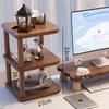 Yipan Double-Layer Desktop Monitor Riser with Storage