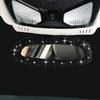 Hot Diamond Full Diamond Car Rearview Mirror Cover, Diamond-encrusted Car Rearview Mirror Interior Cover