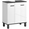 Modern Under Sink Bathroom Cabinet High Gloss White