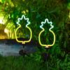 Solar Courtyard Landscape Cactus Neon LED Light Lawn Floor Plug Light Decorative Solar Panel