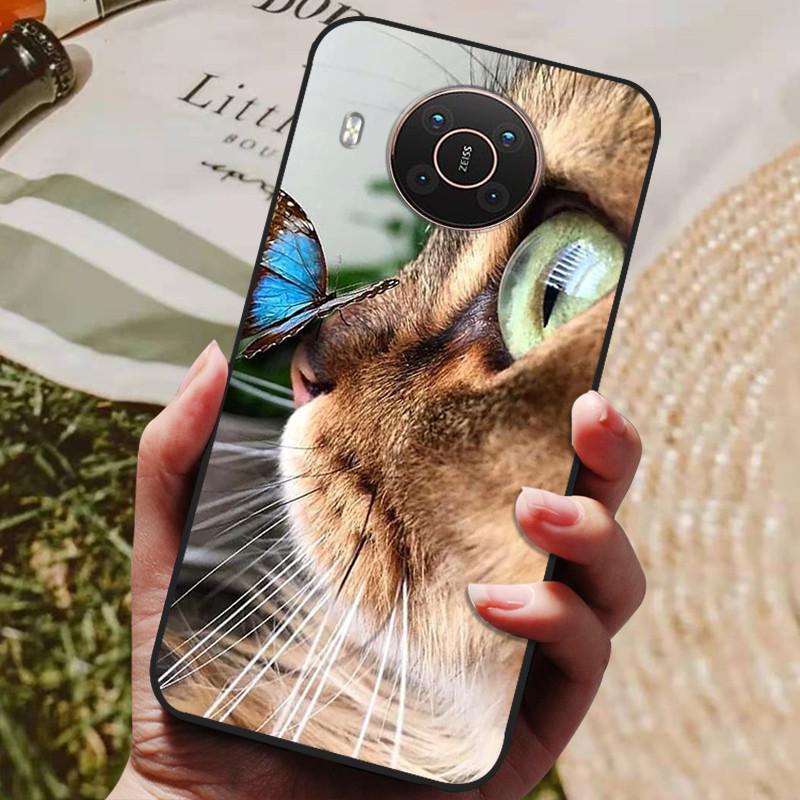 Handyhülle aus weichem Silikon-TPU für Nokia X20 und X10, passend für Nokia X20, X20 und Nokia GX10, mit Bumper.