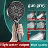 5-Mode Handheld High Pressure Shower Head Rain Shower Bathroom Adjustable Strong Water Flow Anti Block Showerhead