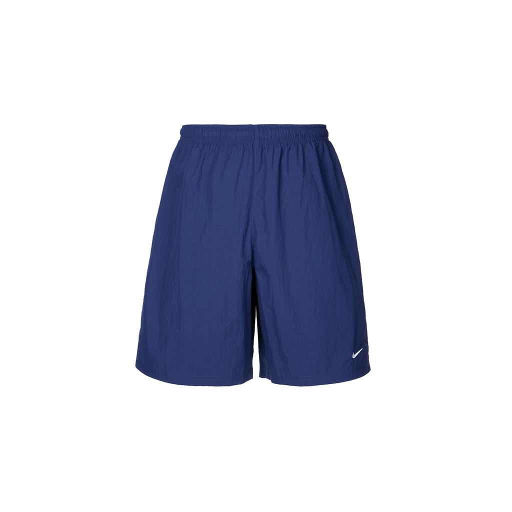 Nike Solo Swoosh Plain Weave Shorts Men Bottoms Navy-Blue DX0749-410