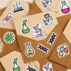 500Pcs/Roll Q Chemical Experiment Kids Rewards Stickers - DIY Scrapbooks Album Decor Sealing Label Decals