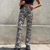 Women Versatile Comfortable Printed High-Waisted Pants