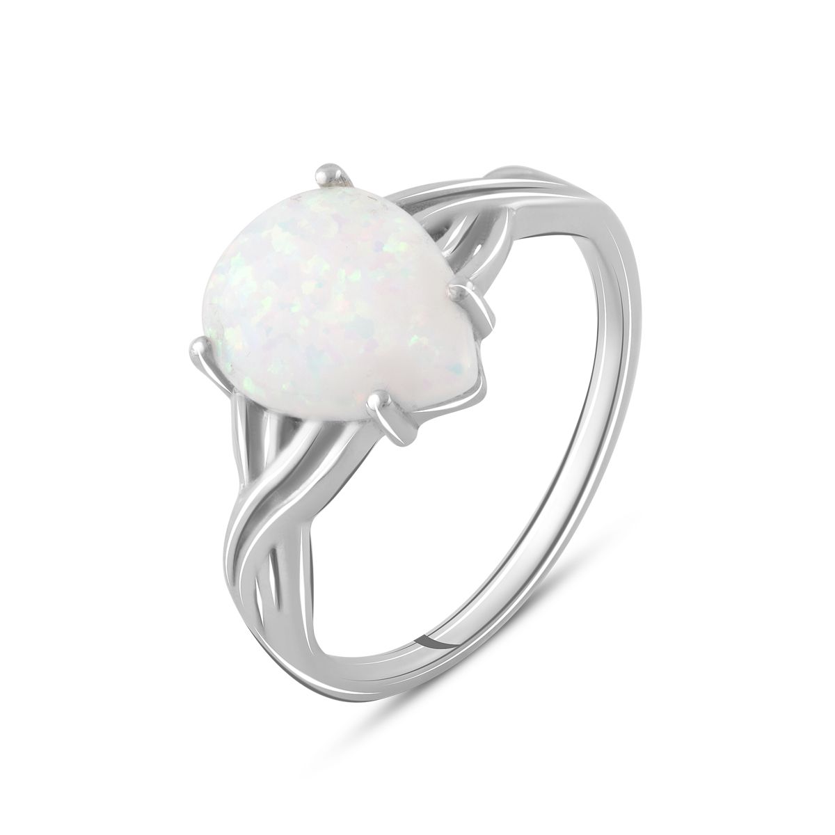 

Срібна каблучка з опалом 1.48ct (2085744) 2.46 гр. 925 проби 18