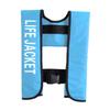 Self-inflatable Life Jacket with Reflective Strips & Emergency Whistle Kayak Vest for Surfing Swimming Kayaking Sailing Boating