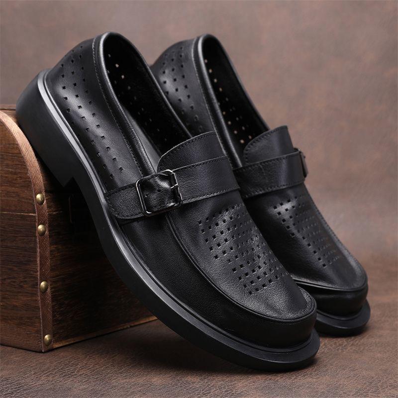 

Высококачественная Натуральная Кожа Мужская Повседневная Обувь Мягкие Мокасины Мужская Нарядная Модная Брендовая Мужские Лоферы Дышащая Обувь для Вождения 44