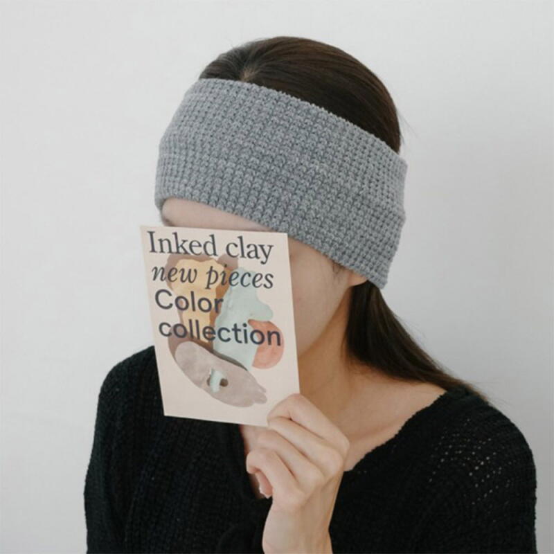 

Women s Turban Golji Elastic Wide Hairband A33859_dark beige