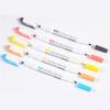 Double Headed Fluorescent Highlighter Pen 10/15Color Double Tip Marker Pen for Scrapbooking Journal Planner Card Making