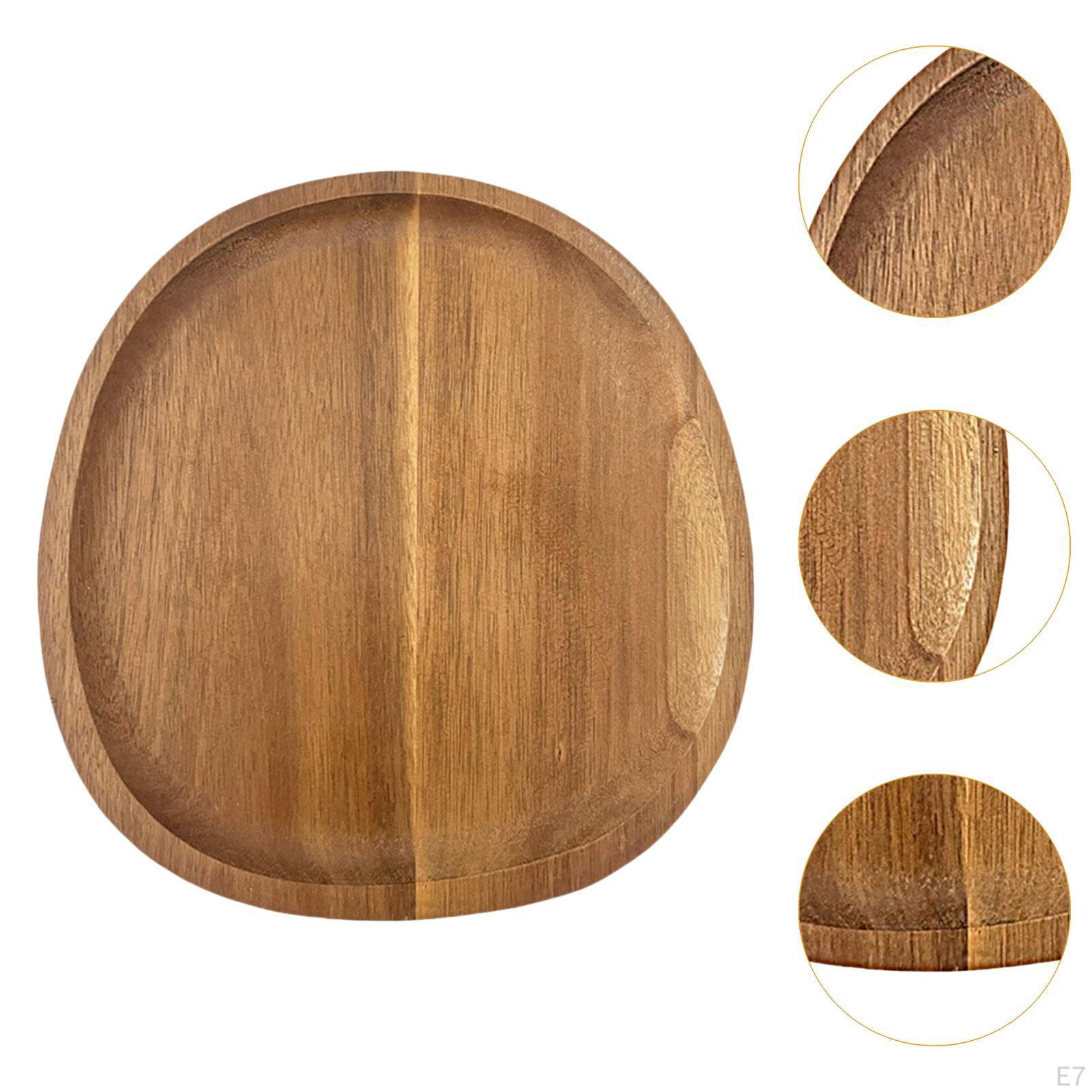 Элегантный деревянный поднос для стильной домашней трапезы 20cmx20cmx1.5cm — фото 9