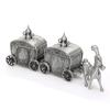 Tooth Collection Box Horse Shape Metal Storage Case Exquisite Vintage Craft Gift Ornament
