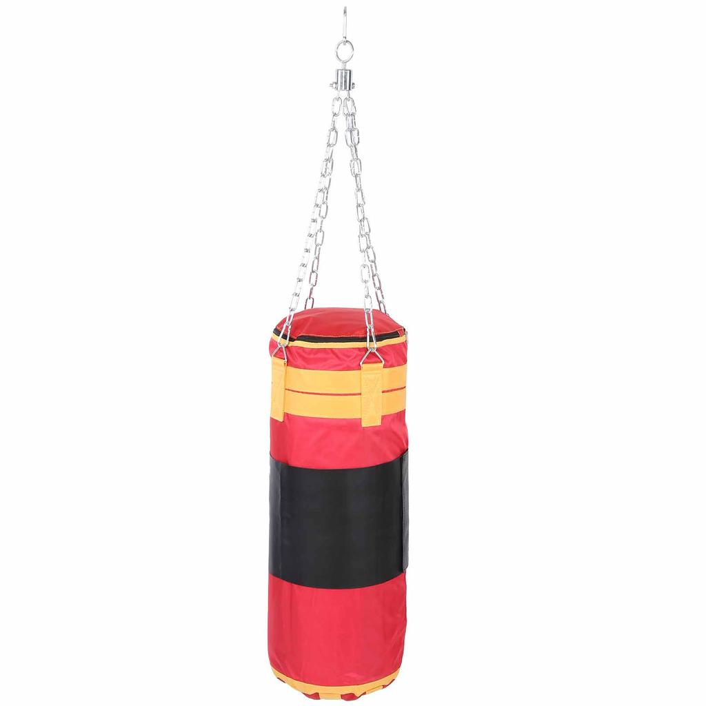 Boxningssandsäck Boxningshängande Slagpåse med Kedjor Kedjekrok Handskydd för Barn 80cm