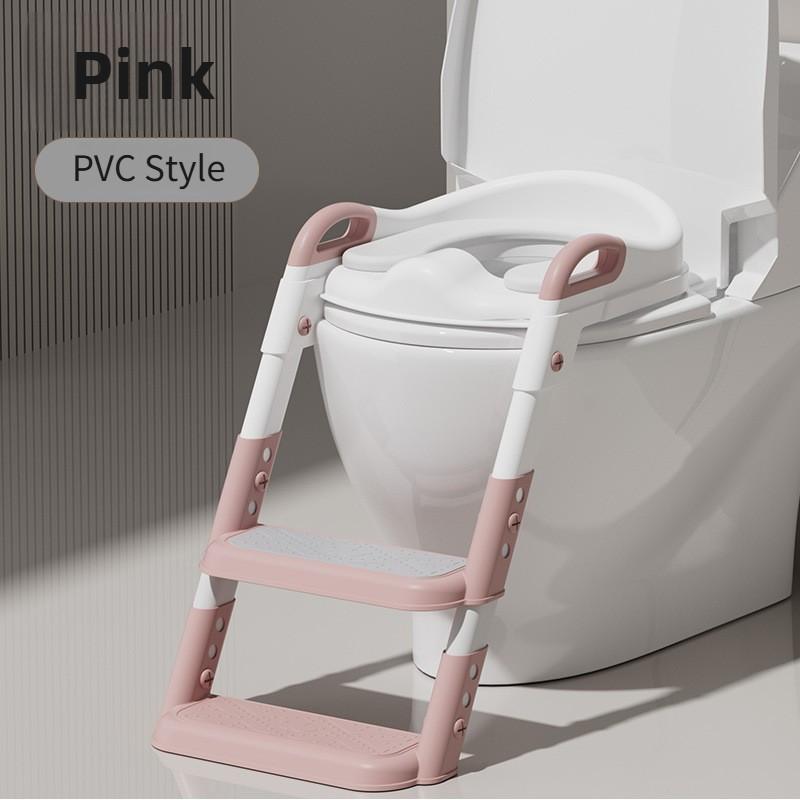 Scala Domestica per Bambini Toilette Multifunzionale Porta Toilette Regolazione dell'Altezza a Sei Livelli Pedale per l'Assistenza all'Igiene del Bambino