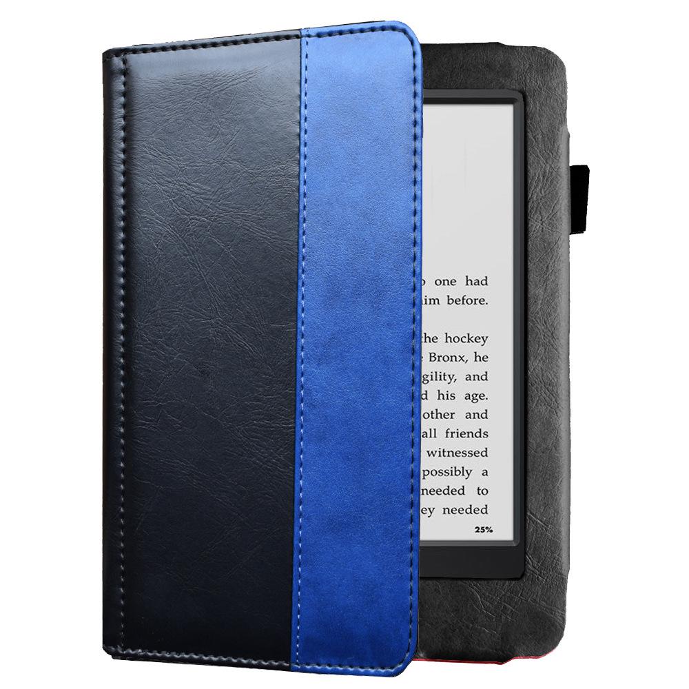 Kindle 499 Seventh Generation Leather Flip Cover: WP63GW Protective Case for Electronic Book