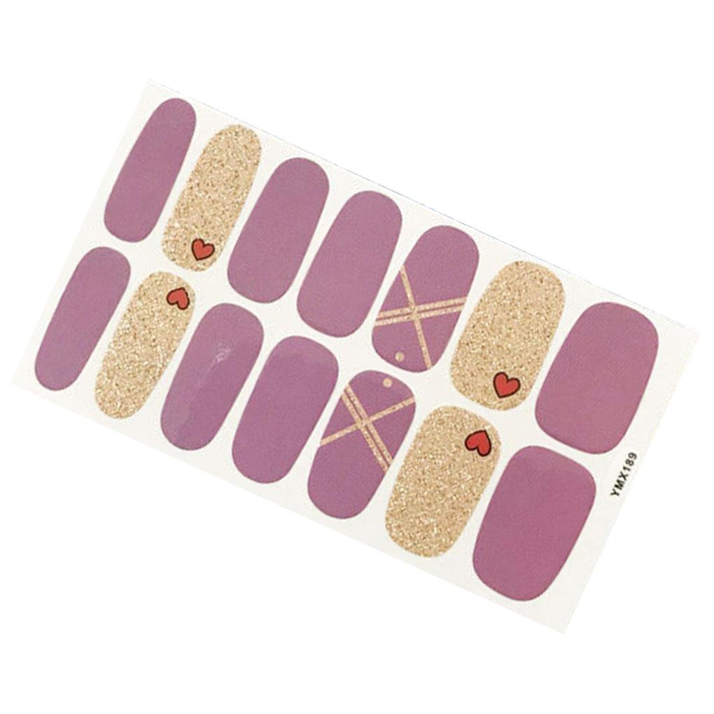 

Ногти Арт Наклейки Ногти Наклейка с ремешком Клей Лак Полосы Наконечники DIY Искусство Декор Полная обложка Косметические принадлежности для женщин Девушки