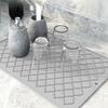 Anti-slip Dish Drying Mat Heat-resistant Pot Mat Multi-functional Tableware Drain Pad  Cup
