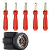 5 Pcs Car Valve Driver Tire Bar Wrench Air Valve Wrench Tire Valve Stem