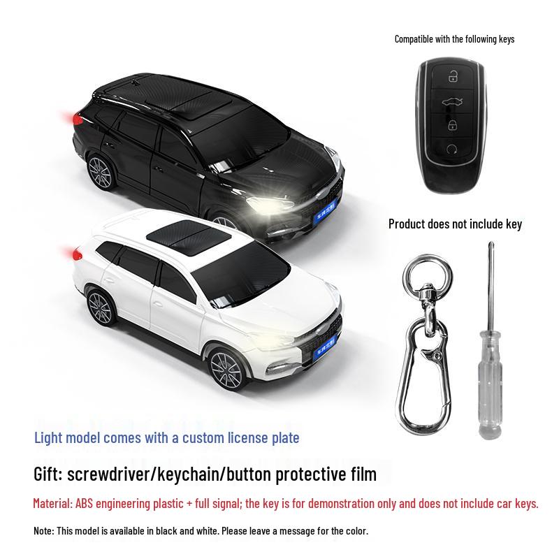 Chery Tiggo 8 Key Case with Light - Plastic Protective Shell
