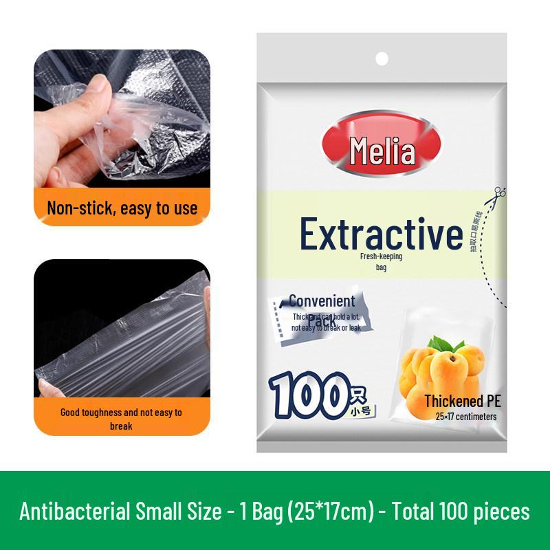 Thickened Disposable Food-Grade Storage Bags for Refrigeration