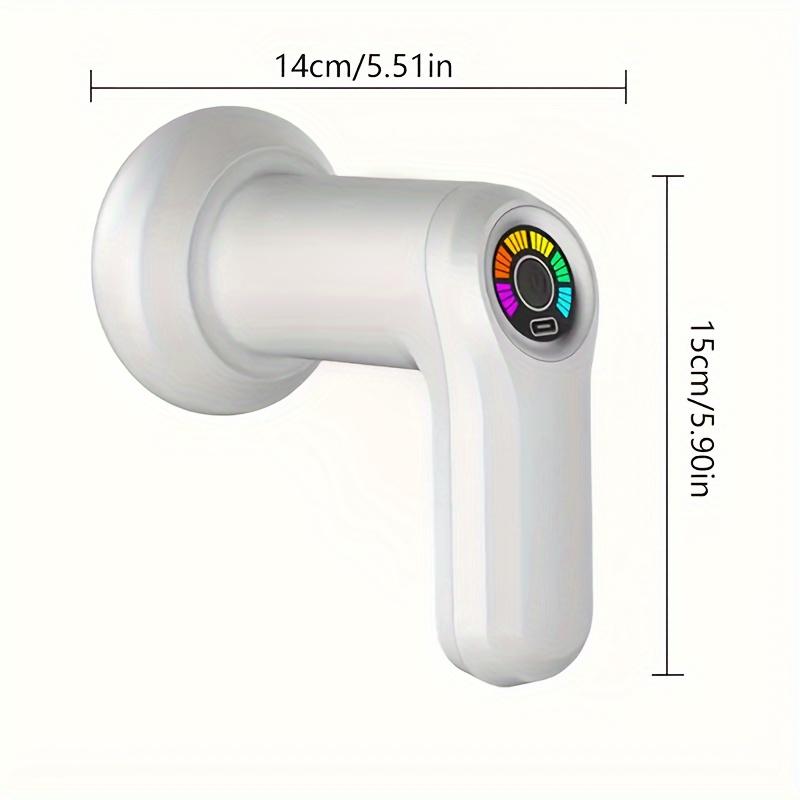 Tragbarer Heim-Fett-Pusher, Wiederaufladbares Schönheits-Körpermassagegerät, Multifunktionales Vibrationsmassagegerät mit 5 Massageköpfen, Entspannt die Muskeln effektiv