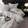 3 Piece Solid Color Premium Luxury Set, One Duvet Cover and a Pair of Pillowcases (no Padding), Suitable for the Bedroom