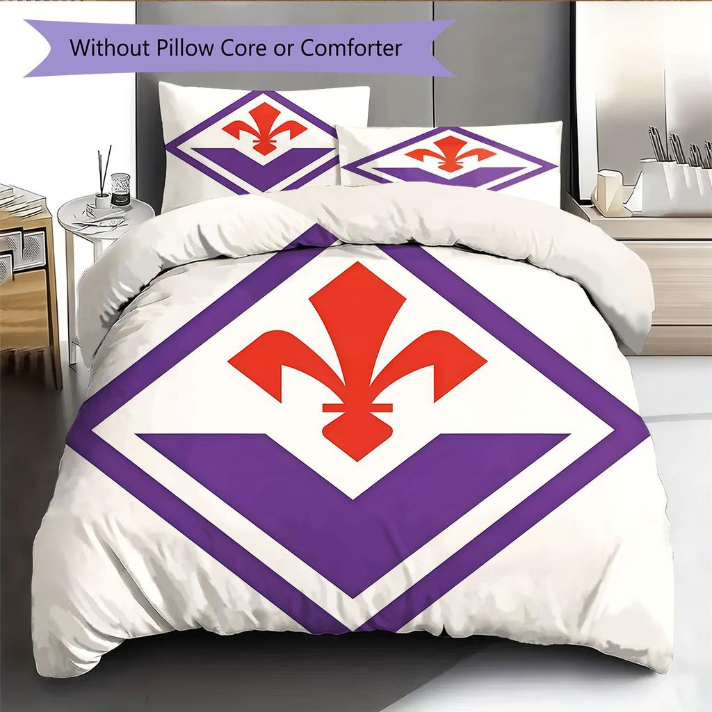 Fiorentina Bettwäsche Steppdecke Set Bettbezug Kissenbezug Heimdekoration Geburtstagsgeschenk (1 Bettbezug + 2 Kissenbezüge, ohne Füllung)