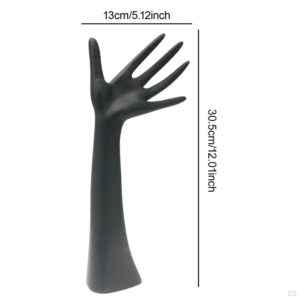Hand Model Finger Jewelry Holder Stand Resin Bracelet Rack Modern Women Gift Storage
