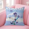 Office Cushion Pillowcase Car Cushion Cover45X45CM Lumbar Pillowcase Sofa Pillowcover Mascot TTina cute And MMilo