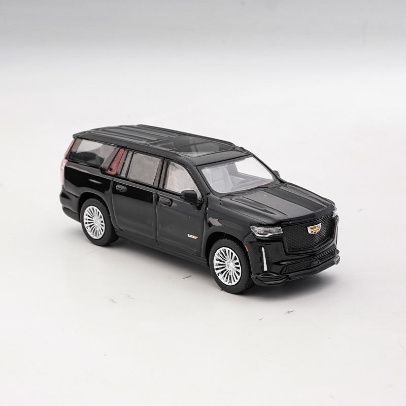 1/64 Cadillac Escalade SUV Alloy Car Model Diecast Metal Mini Vehicles Car Model Simulation Miniature Scale Childrens Toy Gift Decoration