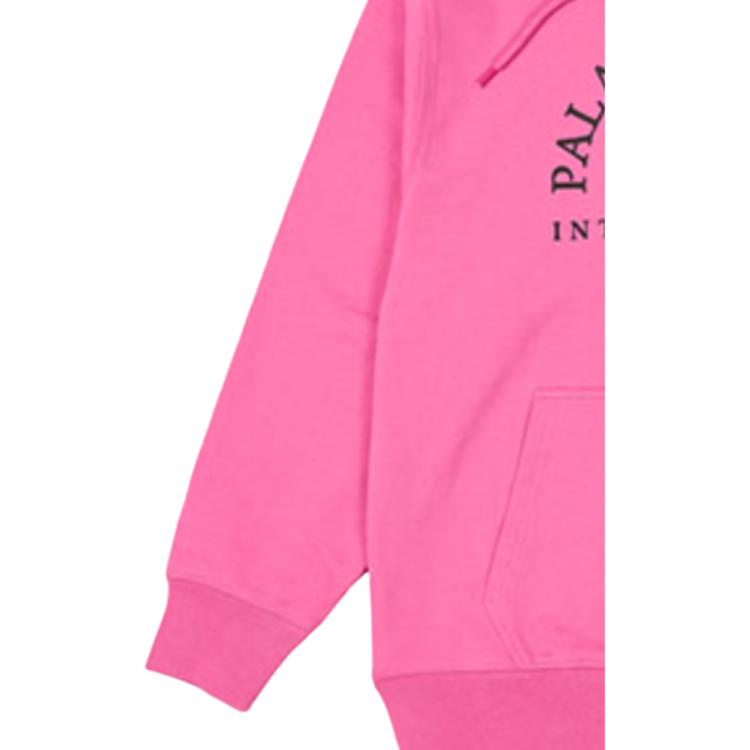 Palace International Hood Shock Pink Unisex Tops P25CS013