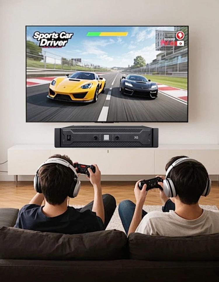 Pure Power Dual Channel Professional Home Amplifier