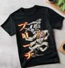 Bleach Ichigo Kurosaki Skull Mask Anime Black TShirt