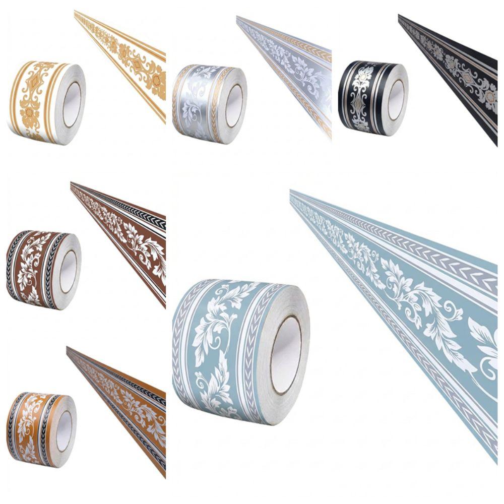 Self Adhesive Wall Base Thickened Wall Sticker Fashion Skirting Line  Home